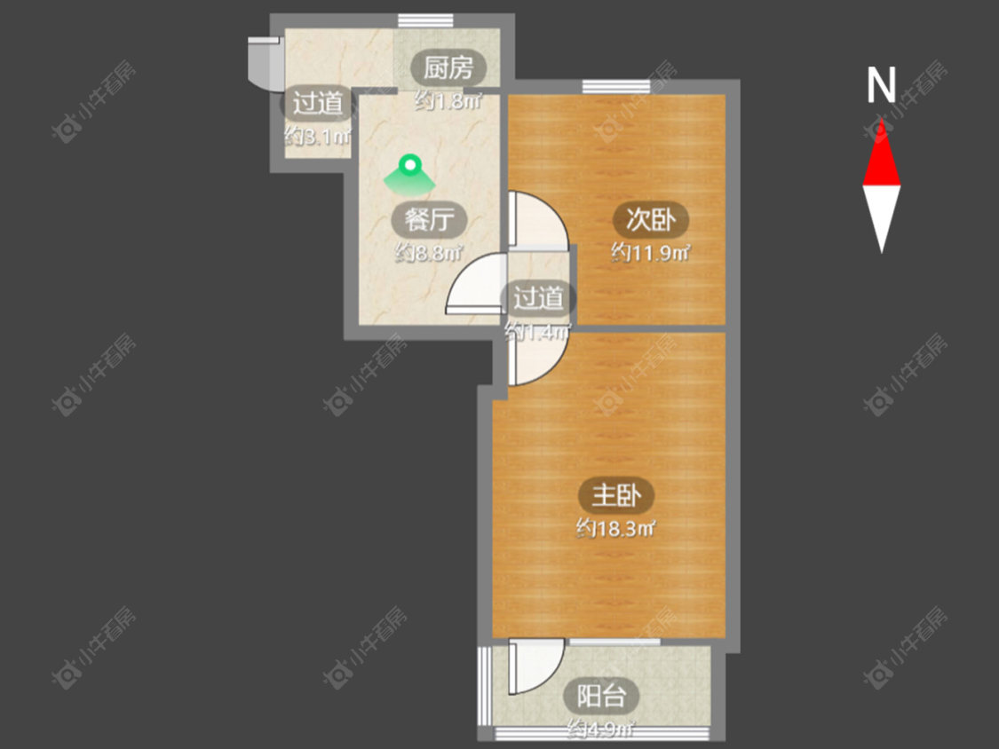 常州冶金新村在售二手房房源户型图_小牛看房