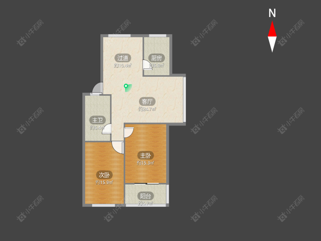 常州焦园新村在售二手房房源户型图_小牛看房