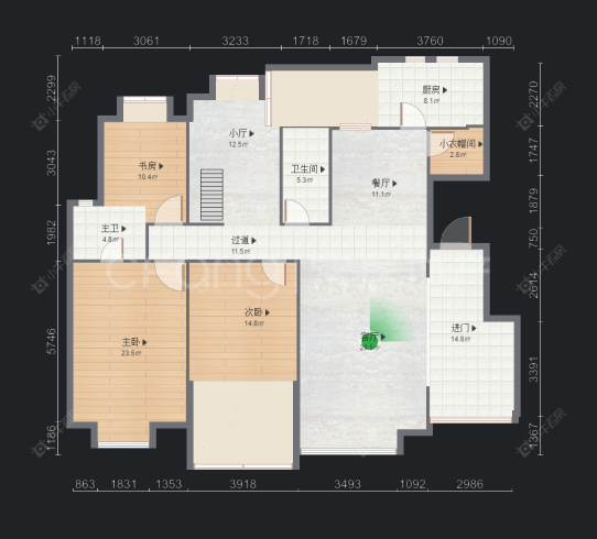 常州凯旋城东区在售二手房房源户型图_小牛看房