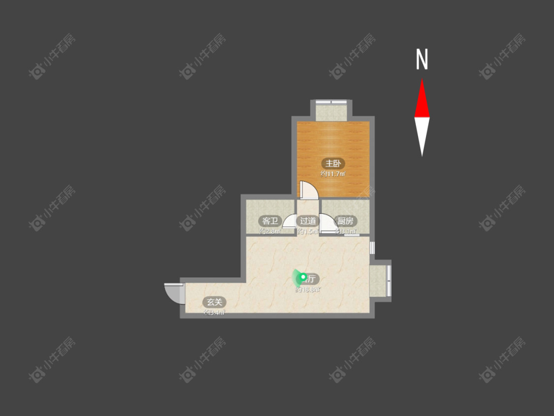 常州金鼎公寓在售二手房房源户型图_小牛看房