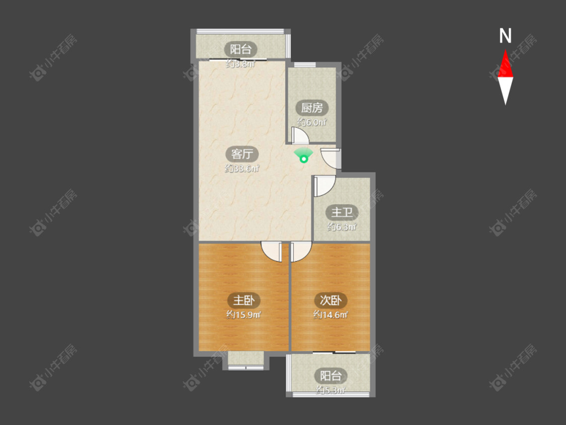 常州广成路小区新区在售二手房房源户型图_小牛看房