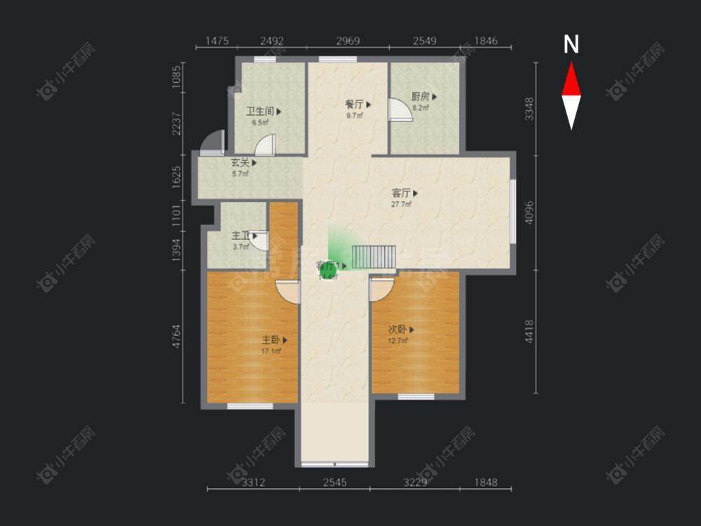 常州元丰苑一期在售二手房房源户型图_小牛看房