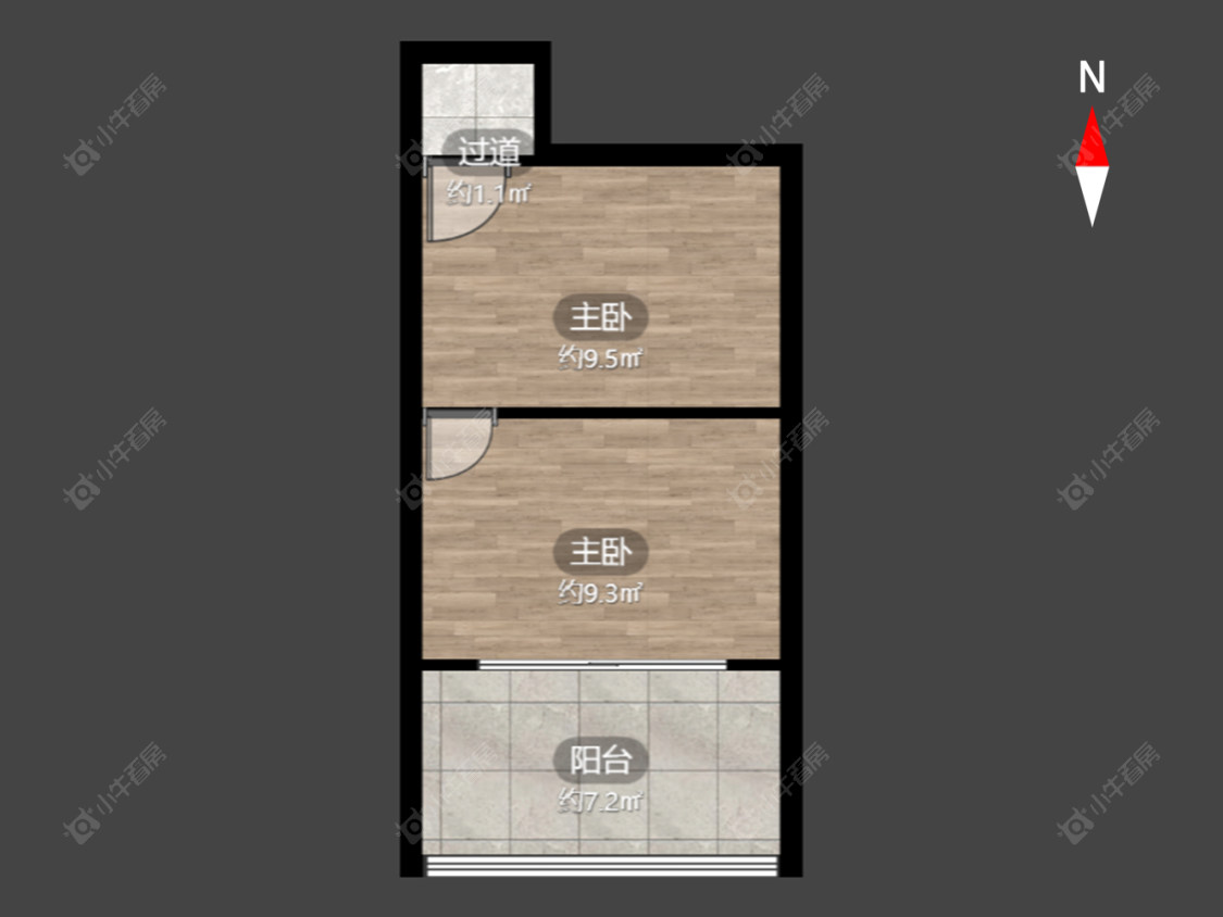 常州荆川村委在售二手房房源户型图_小牛看房