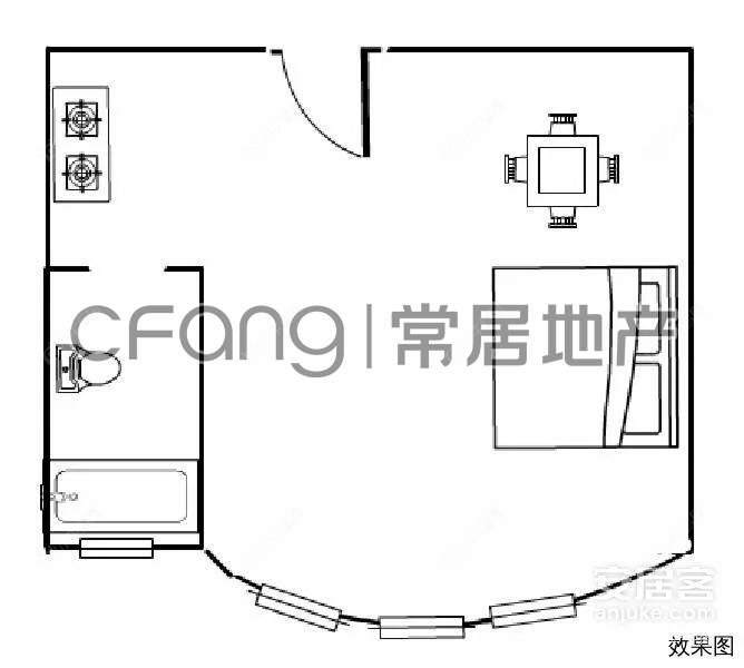 常州新荷花园在售二手房房源户型图_小牛看房