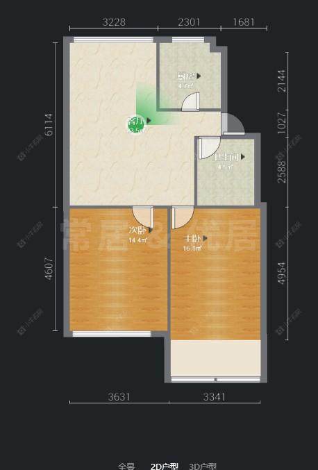 常州圩墩新村在售二手房房源户型图_小牛看房