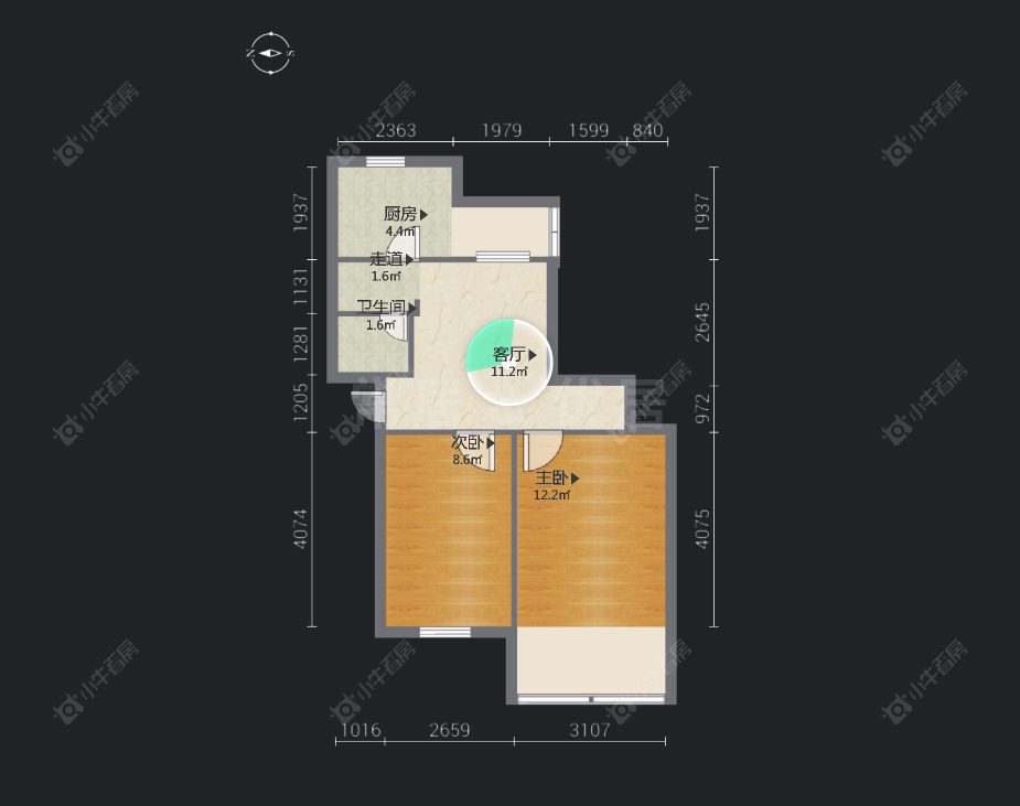 常州浦南新村在售二手房房源户型图_小牛看房