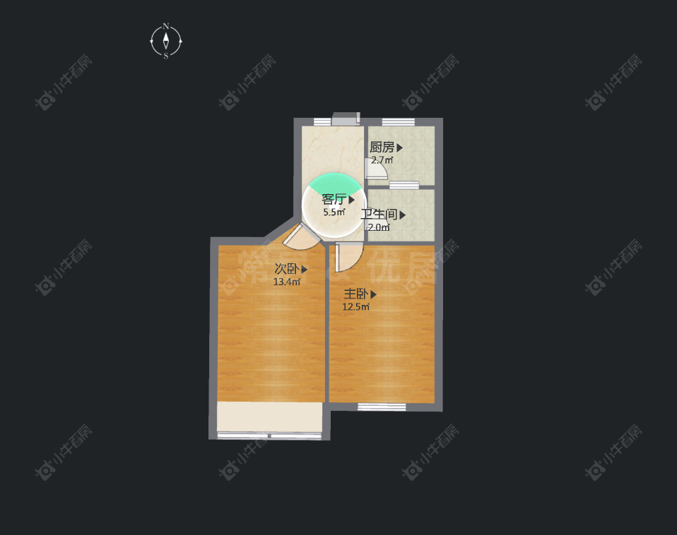 常州清凉新村在售二手房房源户型图_小牛看房