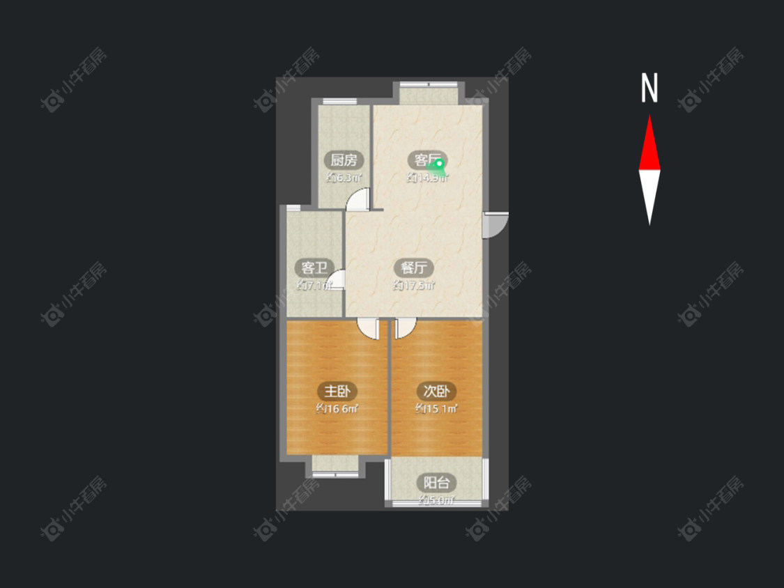 常州东坡雅居在售二手房房源户型图_小牛看房