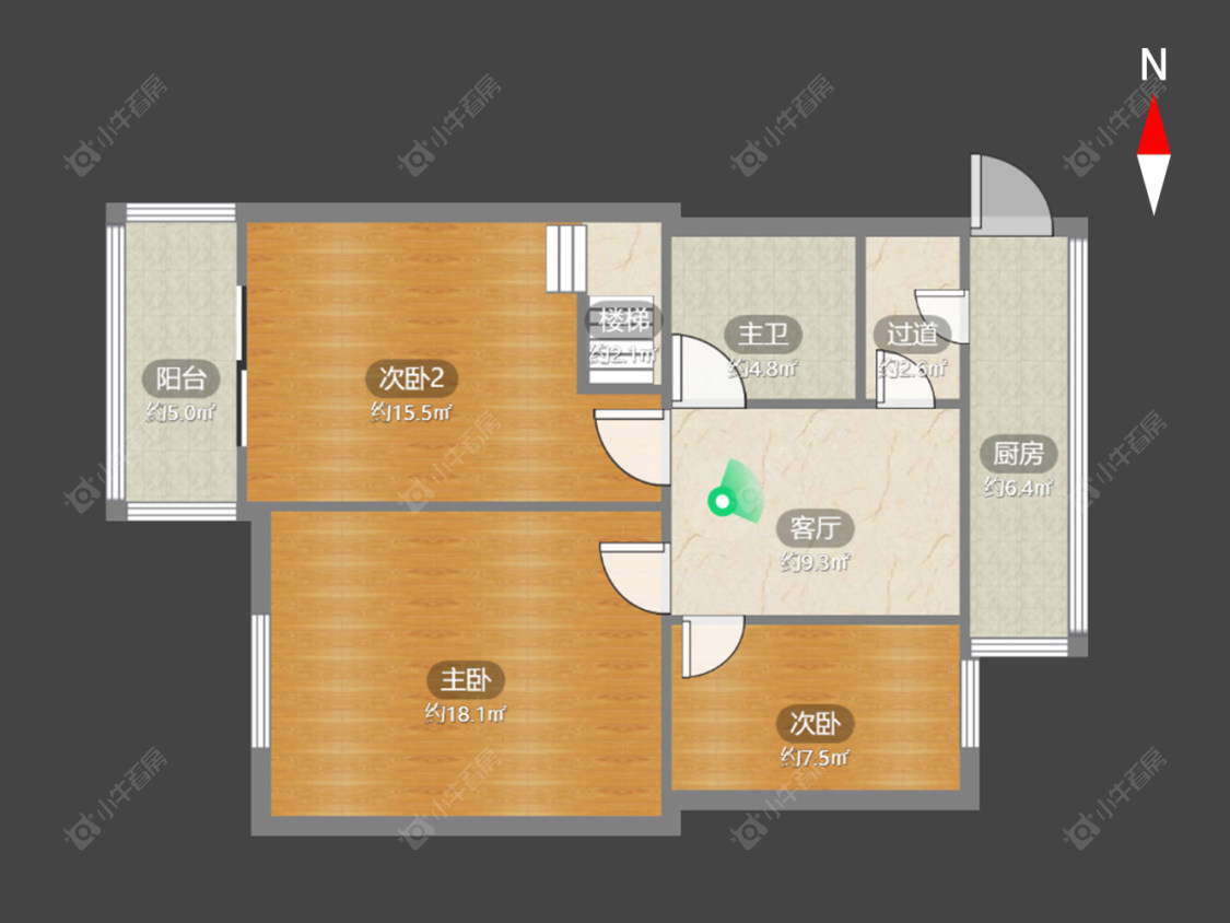 常州机械新村在售二手房房源户型图_小牛看房