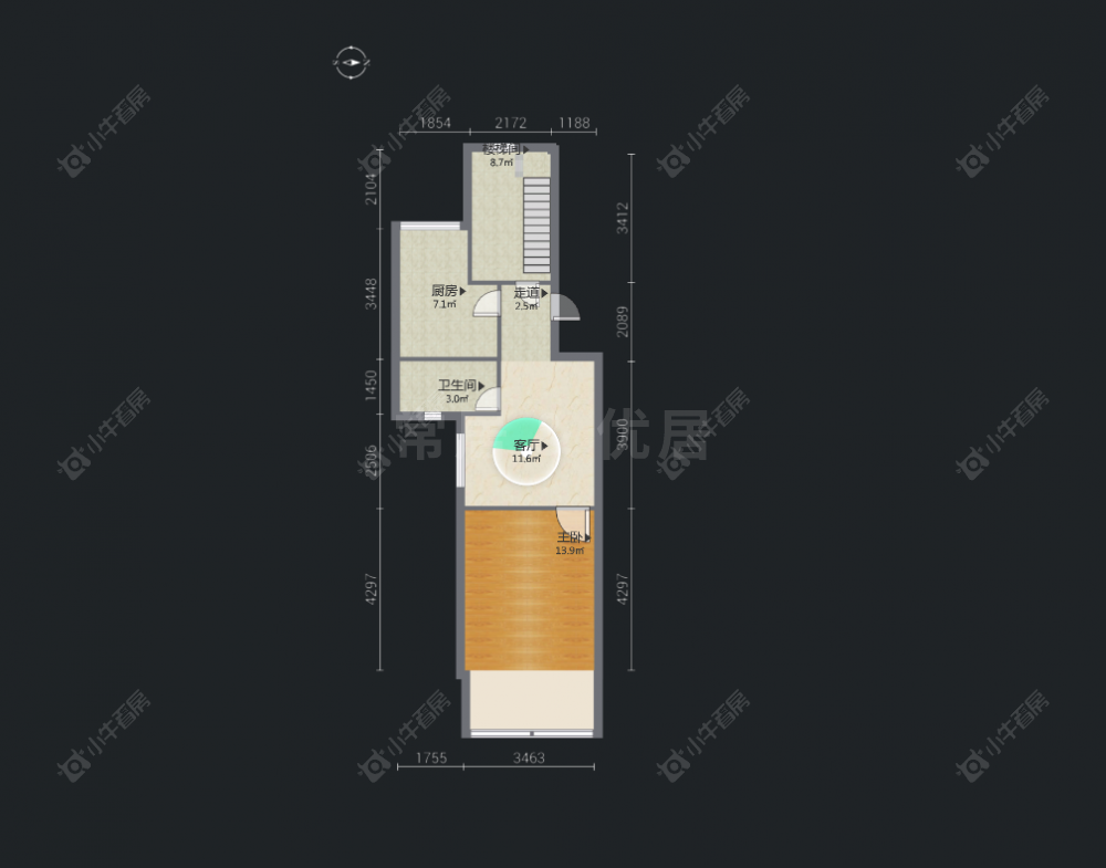 常州丽华二村在售二手房房源户型图_小牛看房