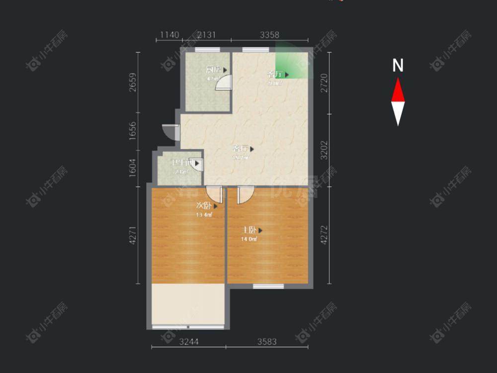 常州红星新村在售二手房房源户型图_小牛看房