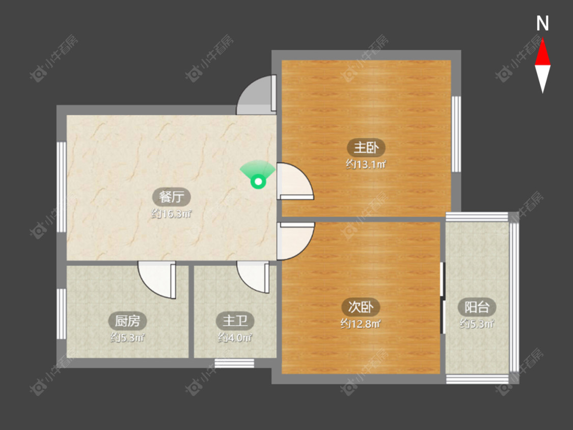 常州电讯宿舍在售二手房房源户型图_小牛看房