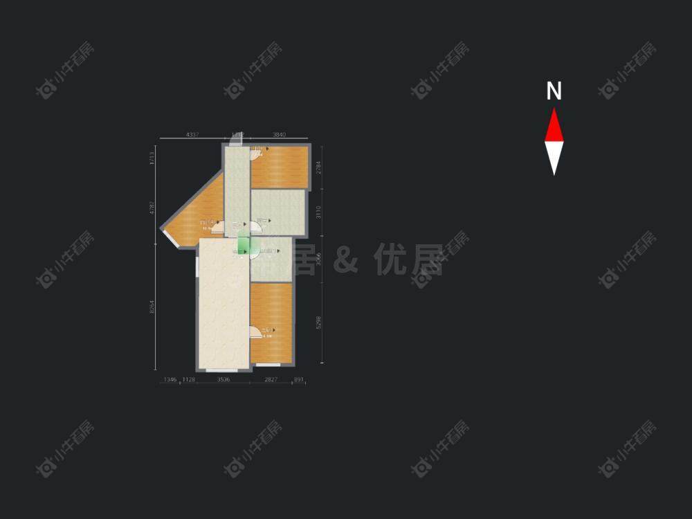 常州嘉新花苑3室2厅在售二手房房源图片