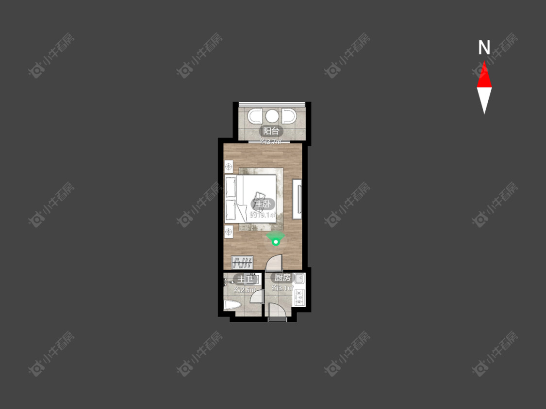 常州中意宝第在售二手房房源户型图_小牛看房