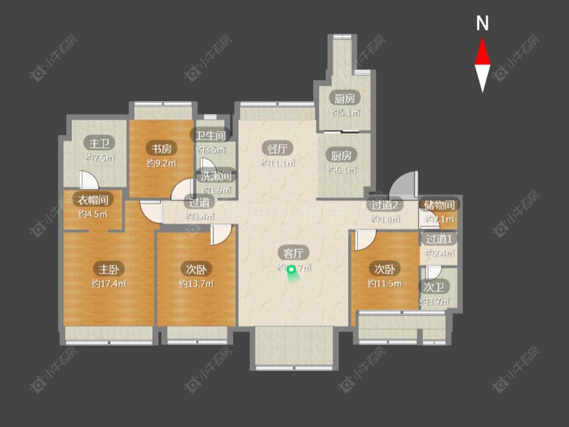 常州金坛碧桂园二期在售二手房房源户型图_小牛看房