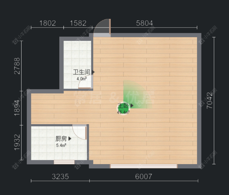 常州府琛商务广场在售二手房房源户型图_小牛看房