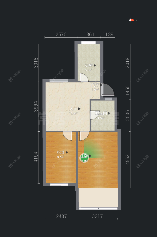 常州惠山苑在售二手房房源户型图_小牛看房