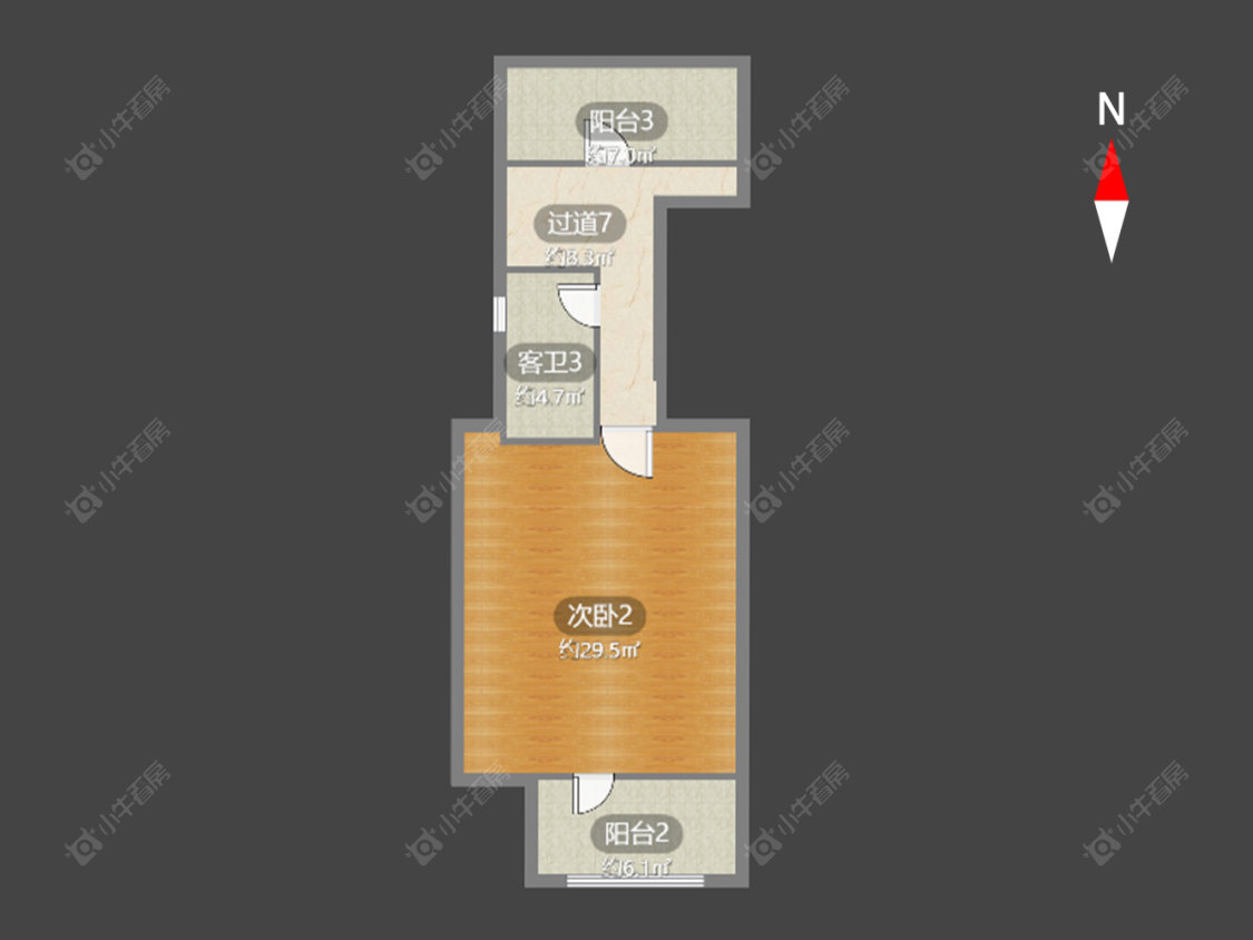 常州青枫壹号在售二手房房源户型图_小牛看房