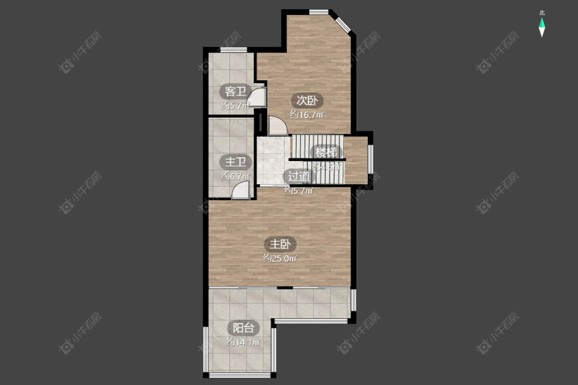 常州银河湾明苑别墅区在售二手房房源户型图_小牛看房