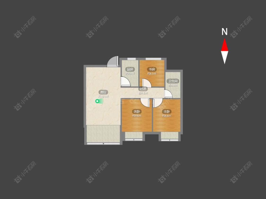 常州翡丽蓝湾在售二手房房源户型图_小牛看房