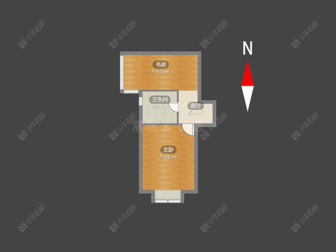 常州金鼎公寓在售二手房房源户型图_小牛看房