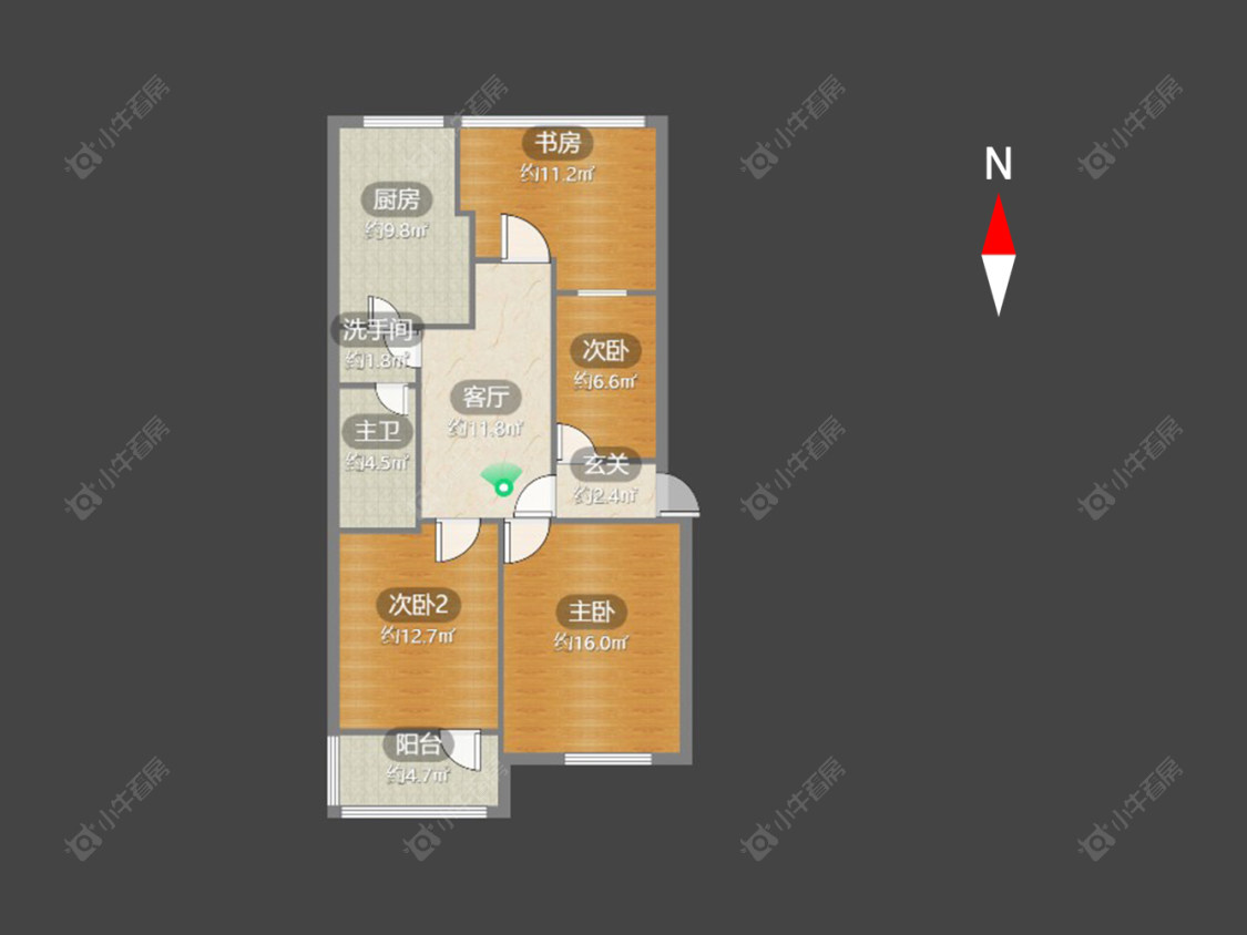 常州惠山苑在售二手房房源户型图_小牛看房