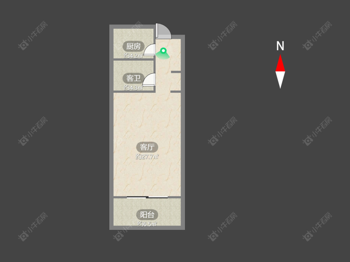 常州新城蓝钻苑东区在售二手房房源户型图_小牛看房