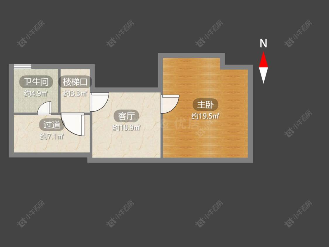 常州翠竹新村北区在售二手房房源户型图_小牛看房