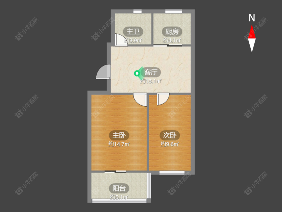 常州广成路小区老区在售二手房房源户型图_小牛看房