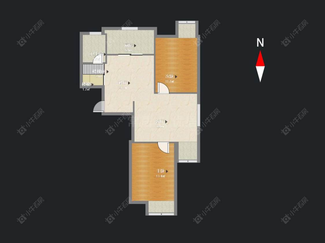 常州滨江明珠城东区在售二手房房源户型图_小牛看房