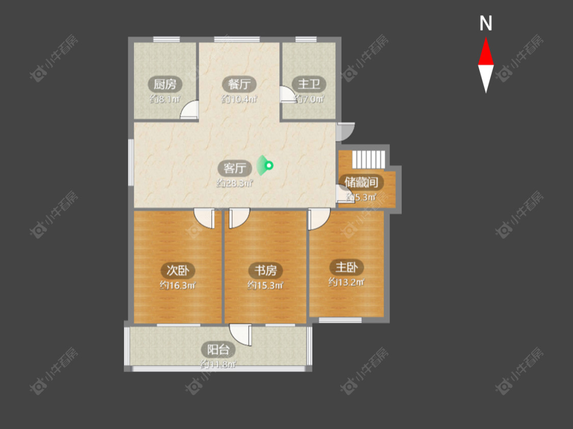 常州虹桥新村在售二手房房源户型图_小牛看房