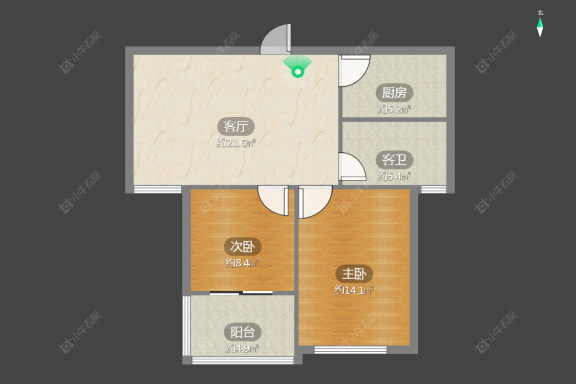 常州蔷薇家园在售二手房房源户型图_小牛看房