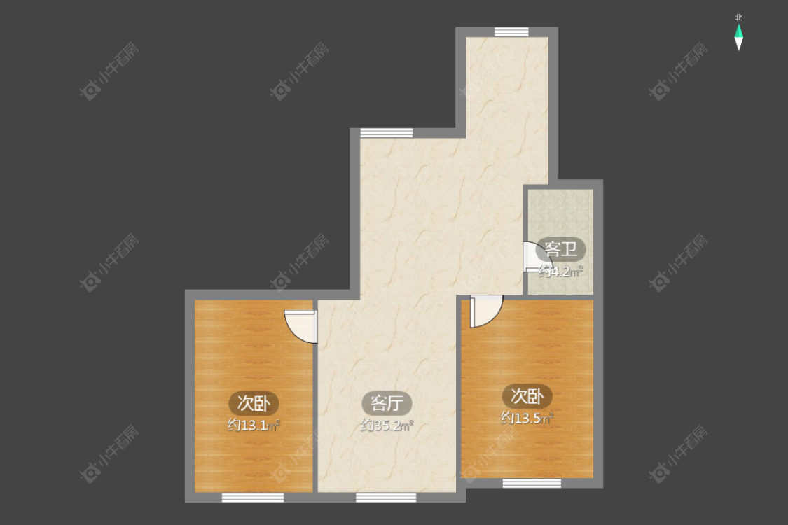 常州清凉新村在售二手房房源户型图_小牛看房