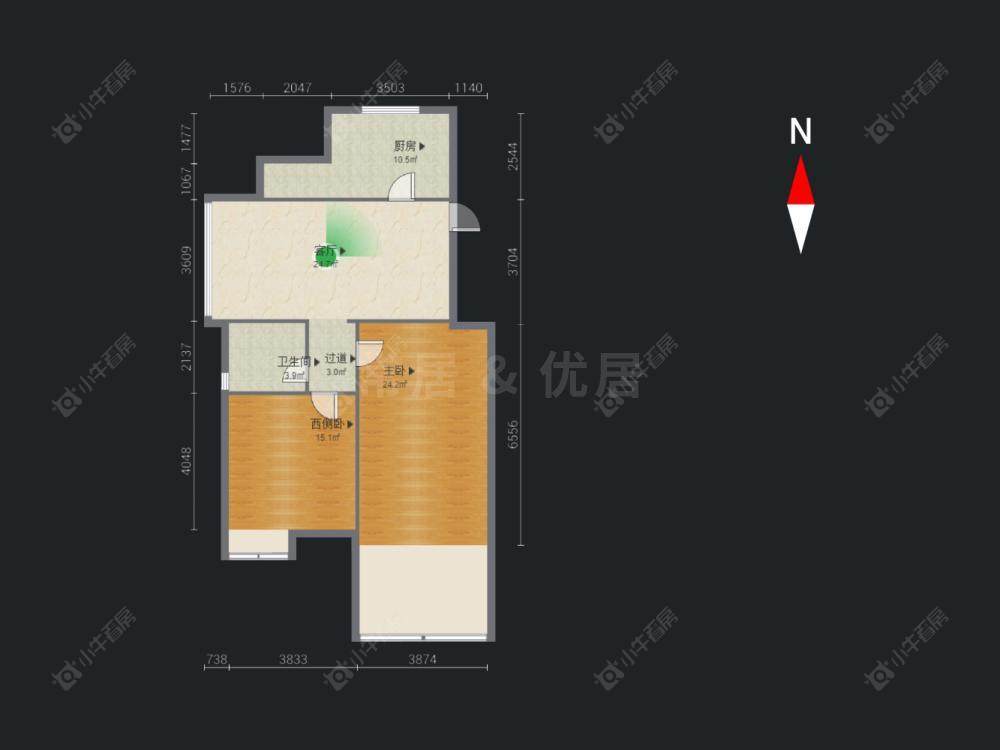 常州润德半岛在售二手房房源户型图_小牛看房