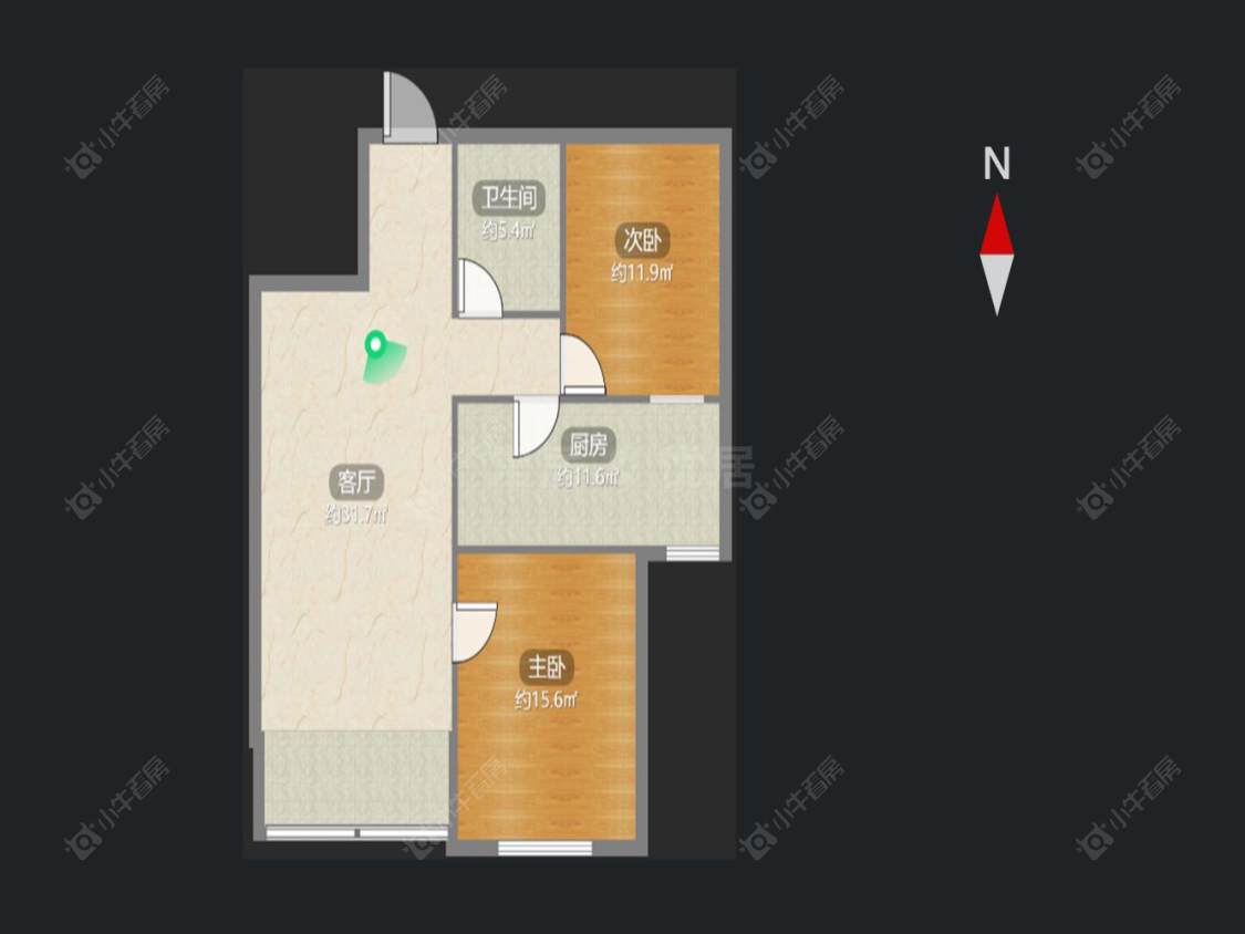 常州金梅花园南区在售二手房房源户型图_小牛看房