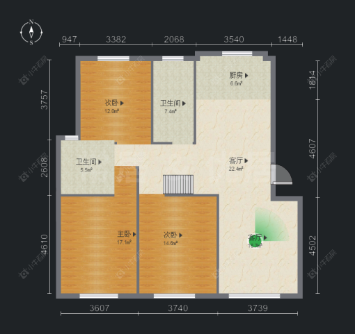 常州星鑫家园二期在售二手房房源户型图_小牛看房