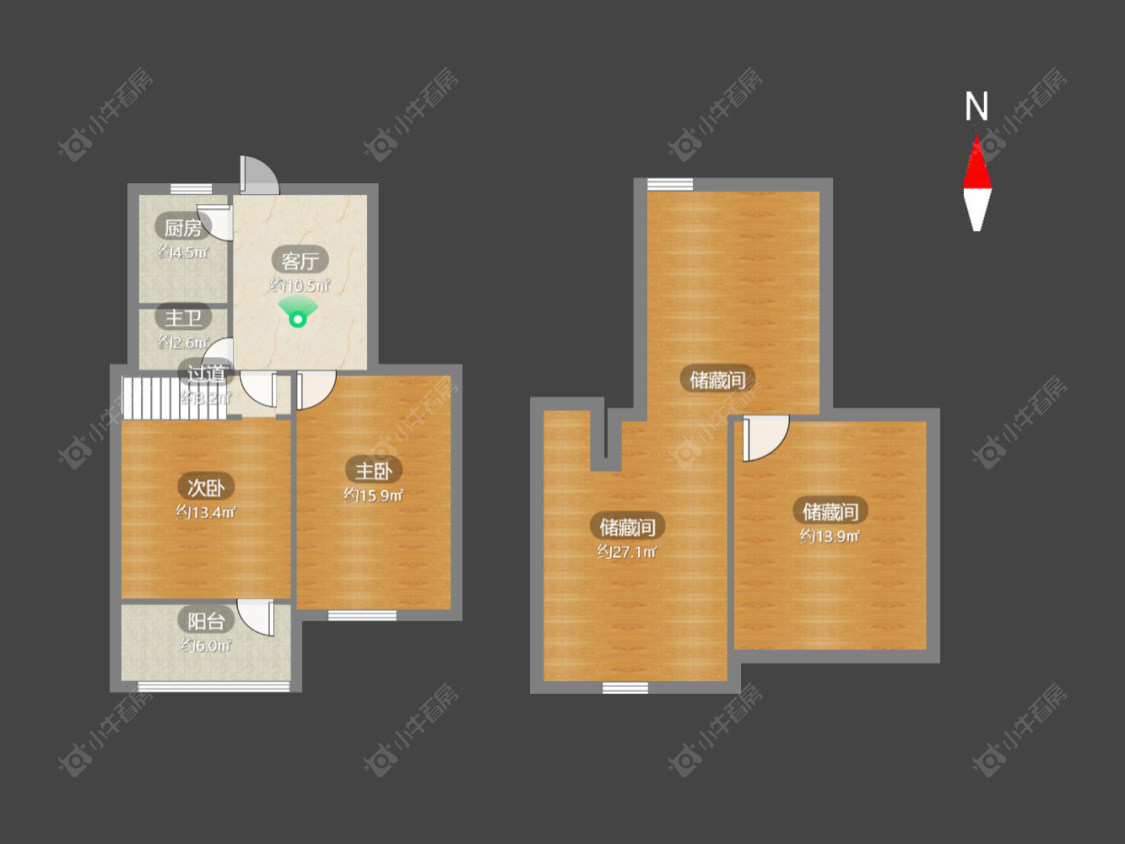 常州工人新村北在售二手房房源户型图_小牛看房