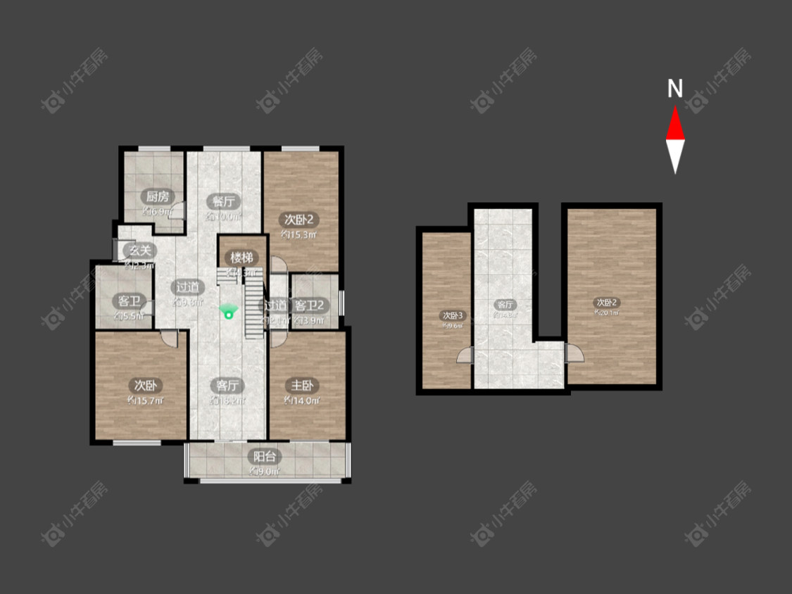 常州翠竹新村北区在售二手房房源户型图_小牛看房