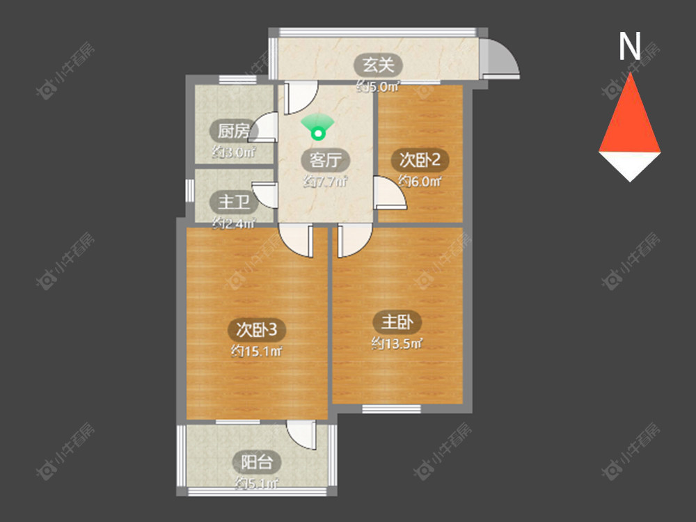 常州清潭新村在售二手房房源户型图_小牛看房