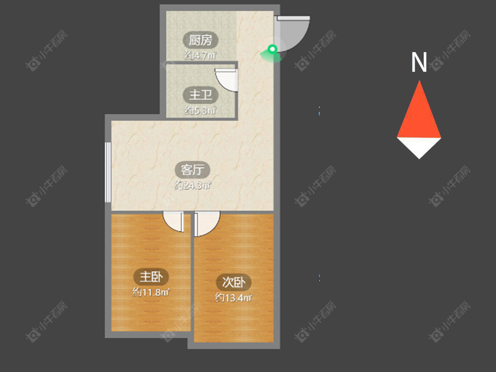 常州裕坤美城公馆在售二手房房源户型图_小牛看房