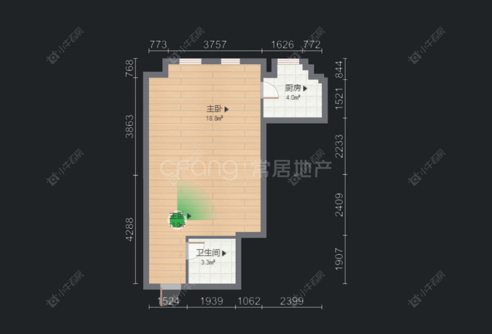 常州万博生活广场在售二手房房源户型图_小牛看房