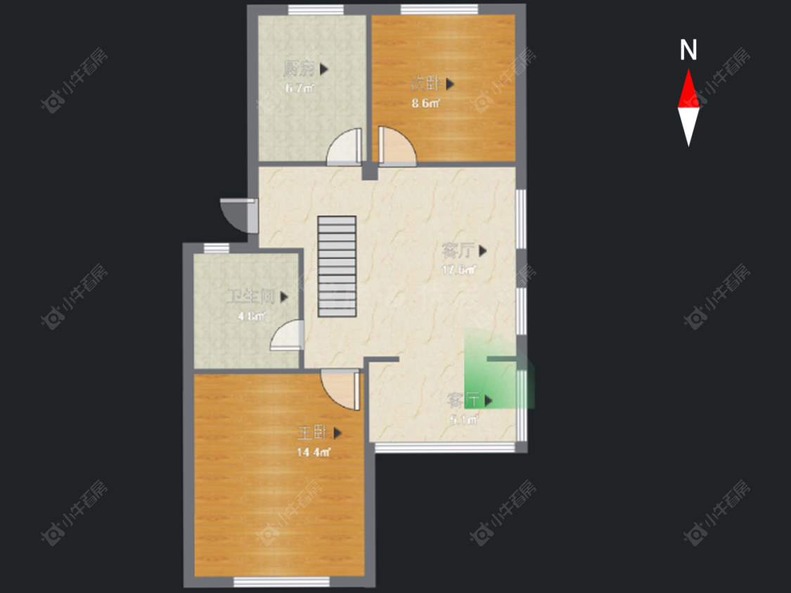 常州勤业四村北区在售二手房房源户型图_小牛看房