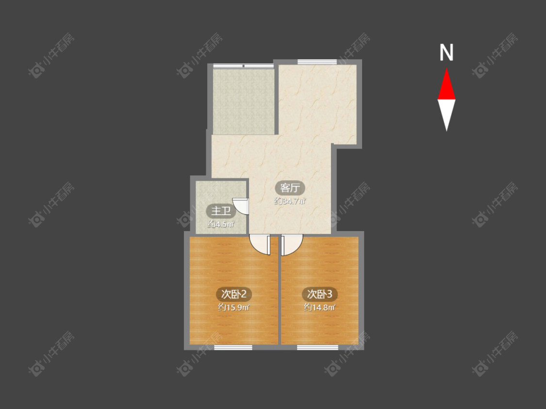 常州五角场东村在售二手房房源户型图_小牛看房