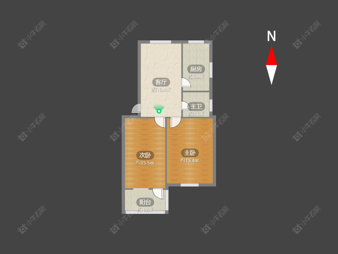 常州故园路宿舍在售二手房房源户型图_小牛看房