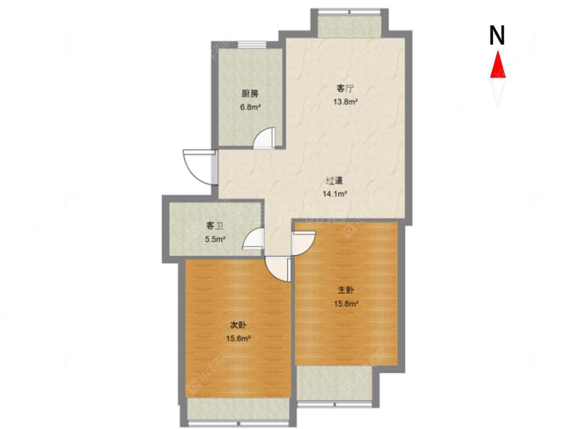 常州金色新城西区在售二手房房源户型图_小牛看房