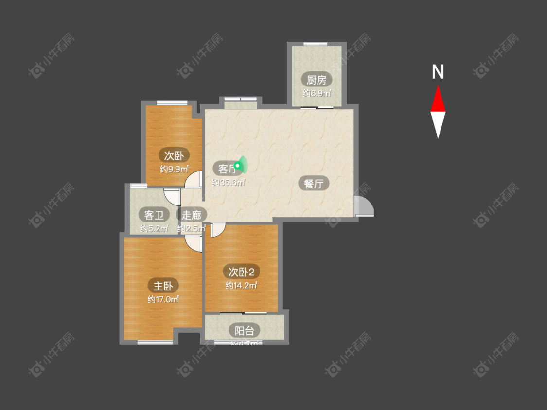 常州紫阳美地山庄在售二手房房源户型图_小牛看房
