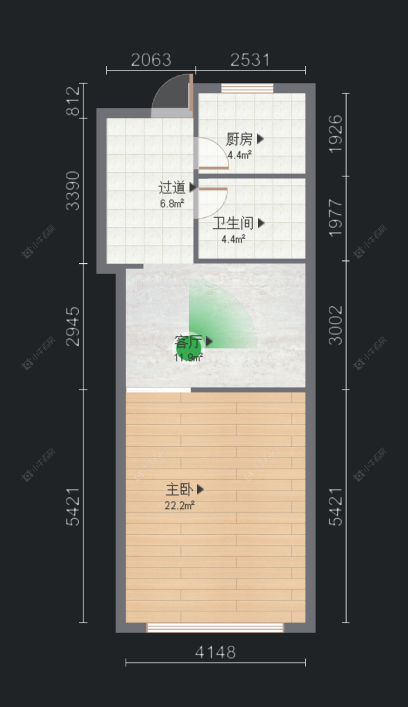 常州新城蓝钻苑东区在售二手房房源户型图_小牛看房