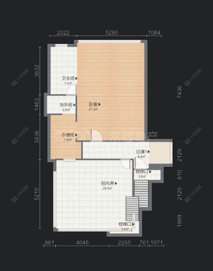 常州紫阳美地山庄别墅区在售二手房房源户型图_小牛看房