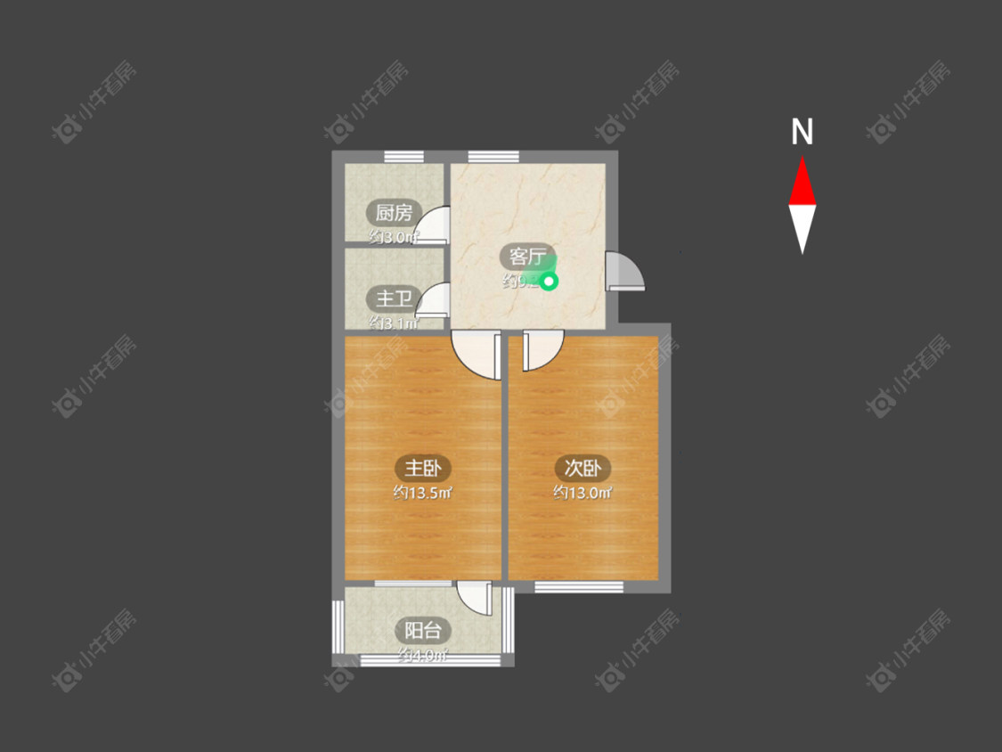 常州广化里在售二手房房源户型图_小牛看房