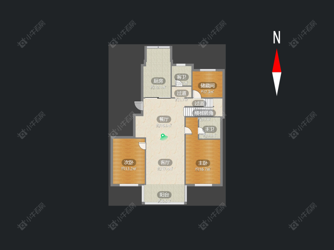 常州万福花园在售二手房房源户型图_小牛看房